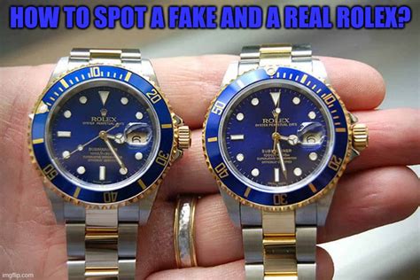 fake rolex meme